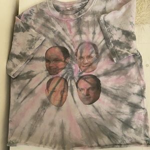 Seinfeld George costanza tie dye T-shirt